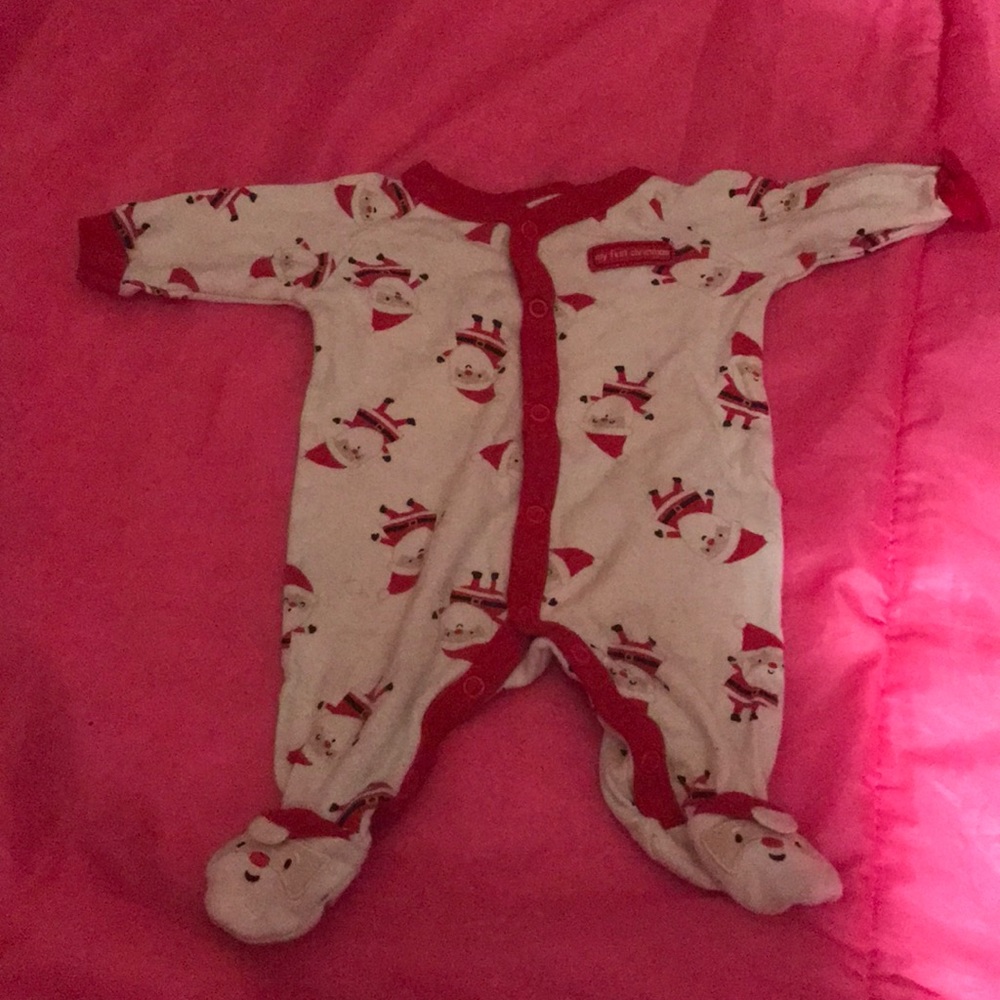 My first Christmas baby sleeper